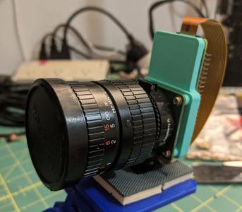 Raspberry Pi Zero High Quality Camera Backpack