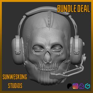 Call Of Duty Modern Warfare 3 2023 Simon "Ghost" Riley Bundle Headsculpt