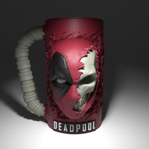 DEADPOOL SKULL TUMBLER