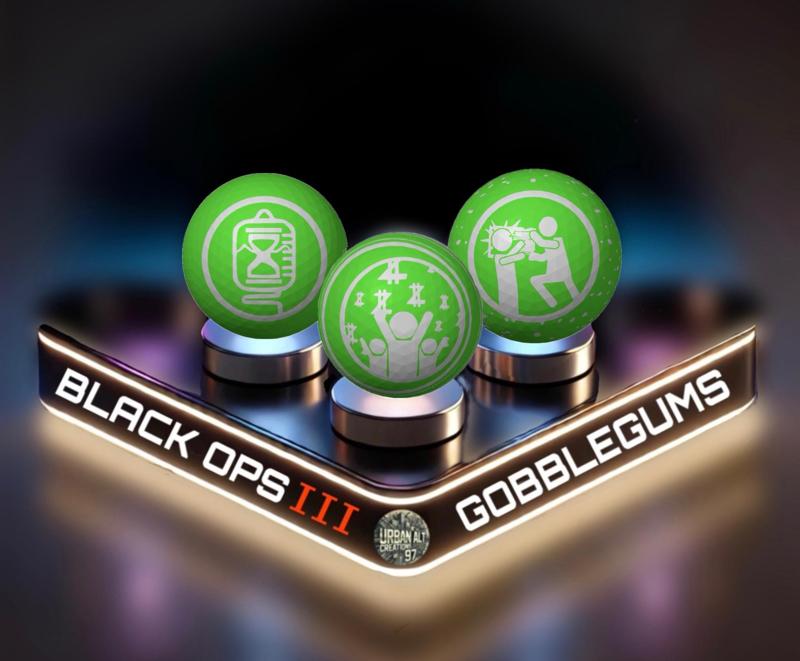 GOBBLEGUMS BLACK OPS 3 BEST OF 4  (WAVES,LINES,DOTS,PLAIN)