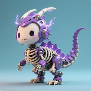 skeleton dinosaur