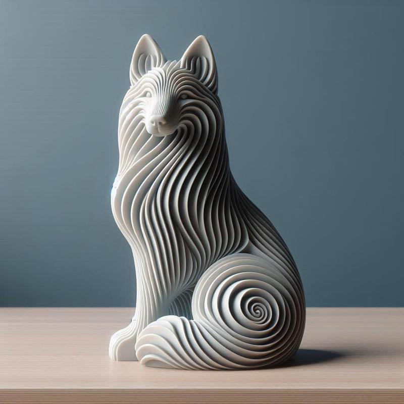 Elegant Swirl Swiss Shepherd Dog