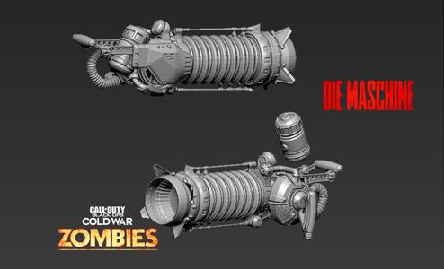 D.I.E Machine 3d model call of duty zombies