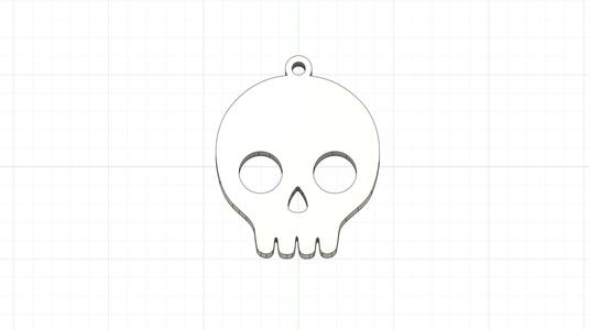 Skull Key Ring