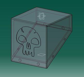 DeckBox MTG Black Cover