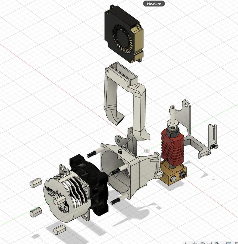 Ender 3 Fan mount / duct