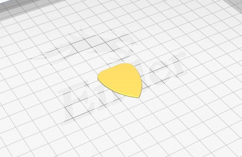 1mm Guitar pick