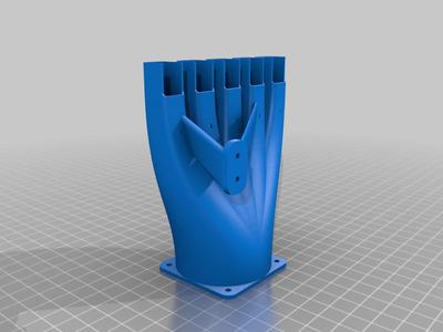 Anycubic i3 Mega S fan manifold