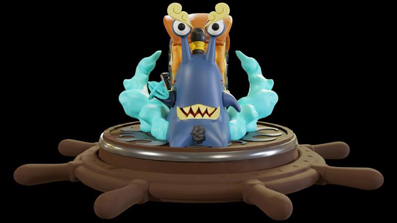 Den Den Mushi - Jinbe - full + Base