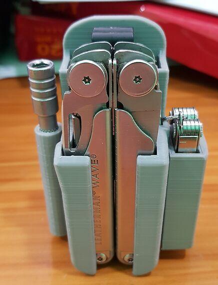 Leatherman Wave Holder with Micra and Extension holder