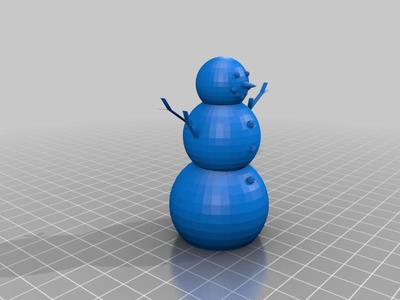 SNOWMAN by Minch
