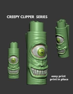 CLIPPER LIGHTER CASE - CYCLOPS
