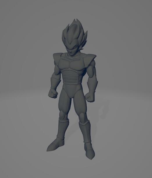 Vegeta figurine