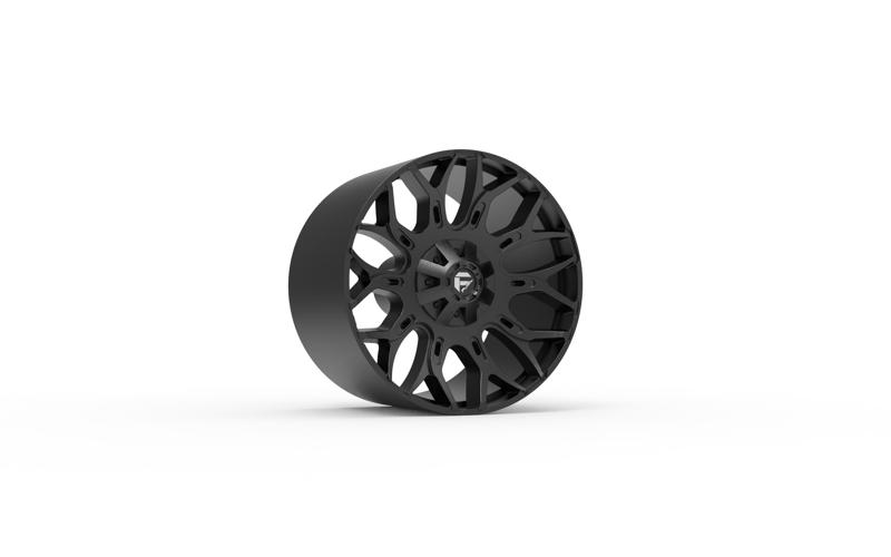 fuel off road TWITCH wheel 3d print model