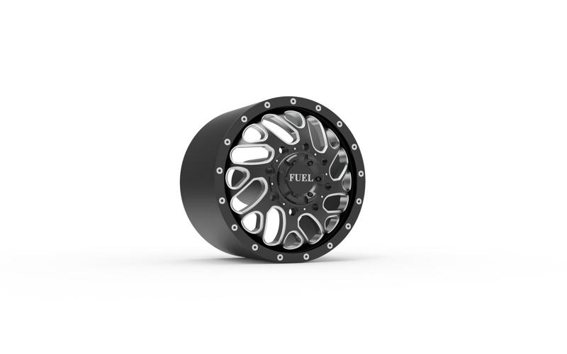 fuel off road FRONT TRITON wheel 3d print model