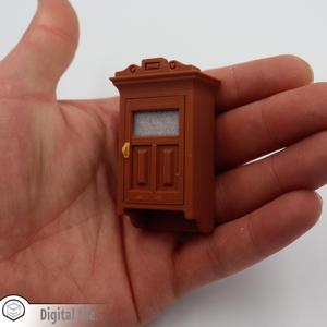 1:12 miniature Apothecary Chest/Hanging Cabinet #2