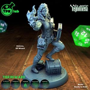 Dolores, Elf Wizard