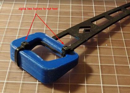 BD Nut Tool Palm Rest; Metolius TCU Axle Spacer