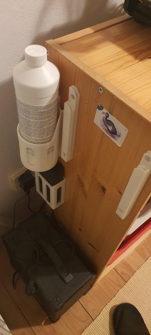 Drzak tiskoveho platu MINI+/drzak IPA lahve/drzak power addapter MINI+