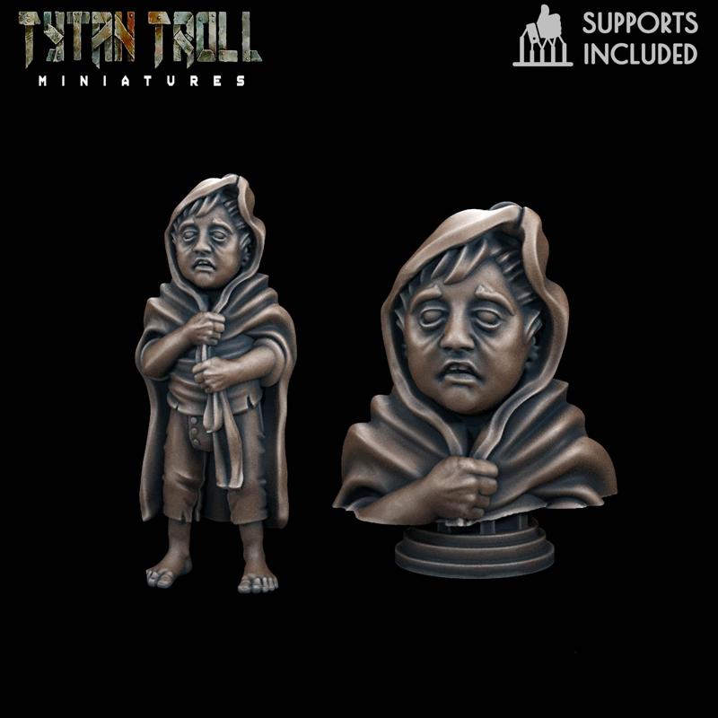 Curse of Strahd - Cedrik Mini Bust Combo [Pre-Supported]