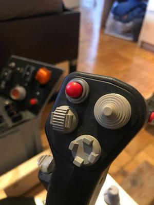 CH Fighter stick button base