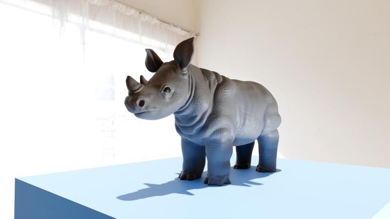 baby rhino stl