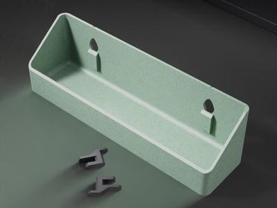 IKEA Skadis organizer box