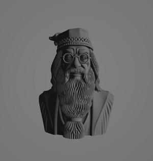 Bust of dumbledore