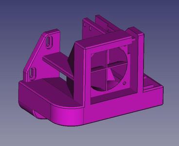 Satsana 5015 Fan Duct for Ender 3 V2