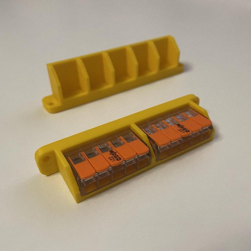 Wago 221 412 413 and 415 mounts for 2020 extrusion