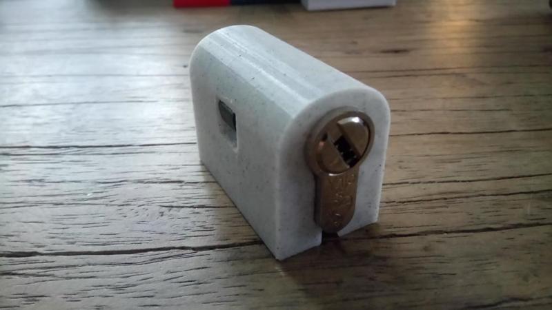 Locksport Double Euro Lock Vice Holder