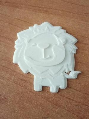 Flat lion