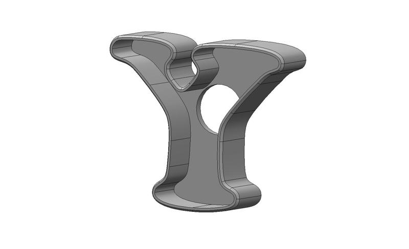 Y letter cookie cutter