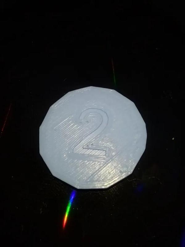 2 EUR coin to the shopping cart   