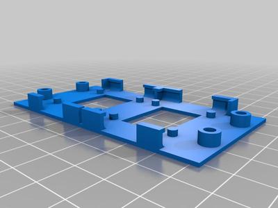 YA TL smoother holder for CR10 (40x20 mm).