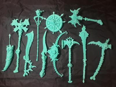 Undead weapons collection