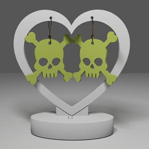 Skull 2 earrings