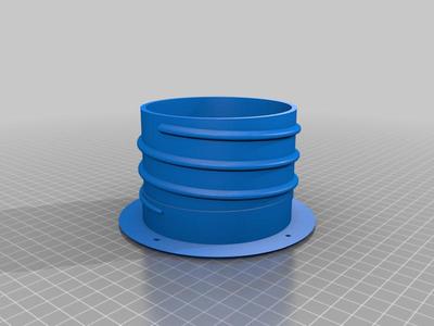 4" threaded vent cover