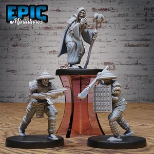 Eastern Skeleton Army Set A ‧ DnD Miniature ‧ Tabletop Miniatures ‧ Gaming Monster ‧ 3D Model ‧ RPG ‧ DnDminis ‧ STL FILE
