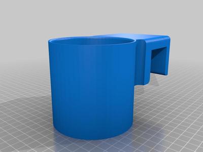 Cup holder for fence