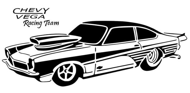 Chevy Vega stencil