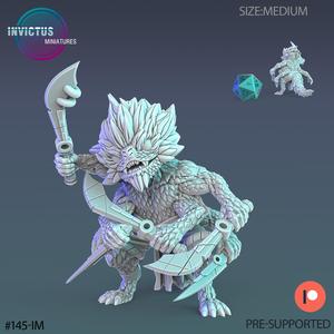 Fluffy Outlaw Stormtrooper Wild ‧ Sci-Fi Miniature ‧ Wargame Miniatures ‧ Tabletop 3D Model ‧ RPG Miniature ‧ Cyberpunk Construct ‧ Steampunk War Machine ‧ STL FILE
