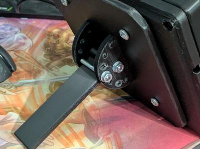 VESA mount arm and plate for 7 inch monitor 
