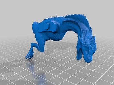 Dragon Halfs with holes for easy alignment