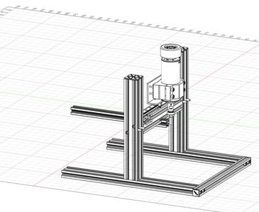 Ender 3 frame as extrusion squaring jig