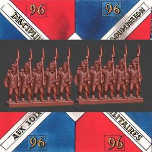 Epic Napoleonic French Line infantry elites  coys 1789-1800