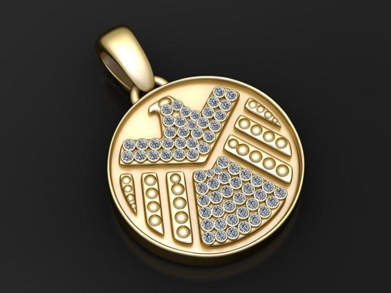 OFFICIAL Agents of Shield pendant 3d printable model