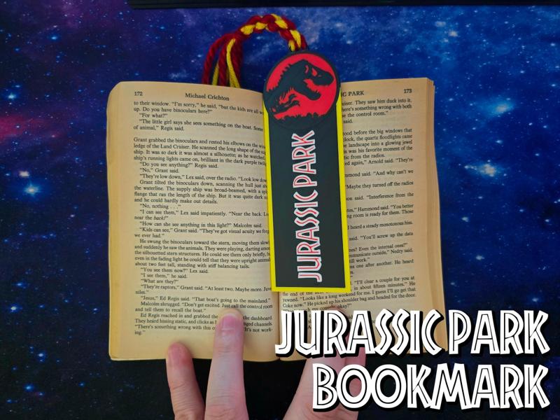 Jurassic Park Multi-Color Bookmark
