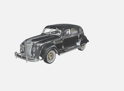 1936 Chrysler Airflow in 3D