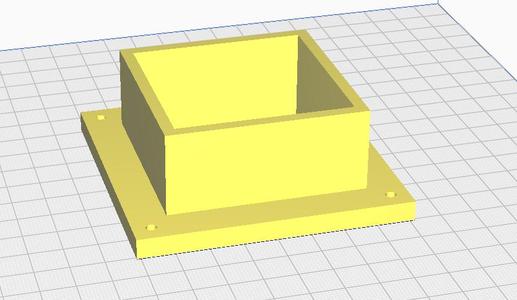 2x2" Post Flange